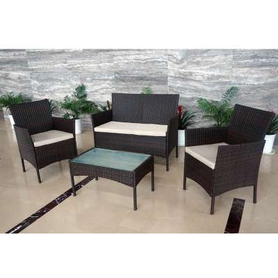 outdoor wholesale pe best selling patio garden chair set